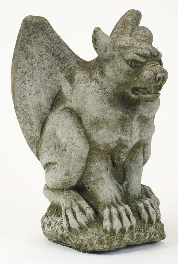 Large Winged Gargoyle - Stone