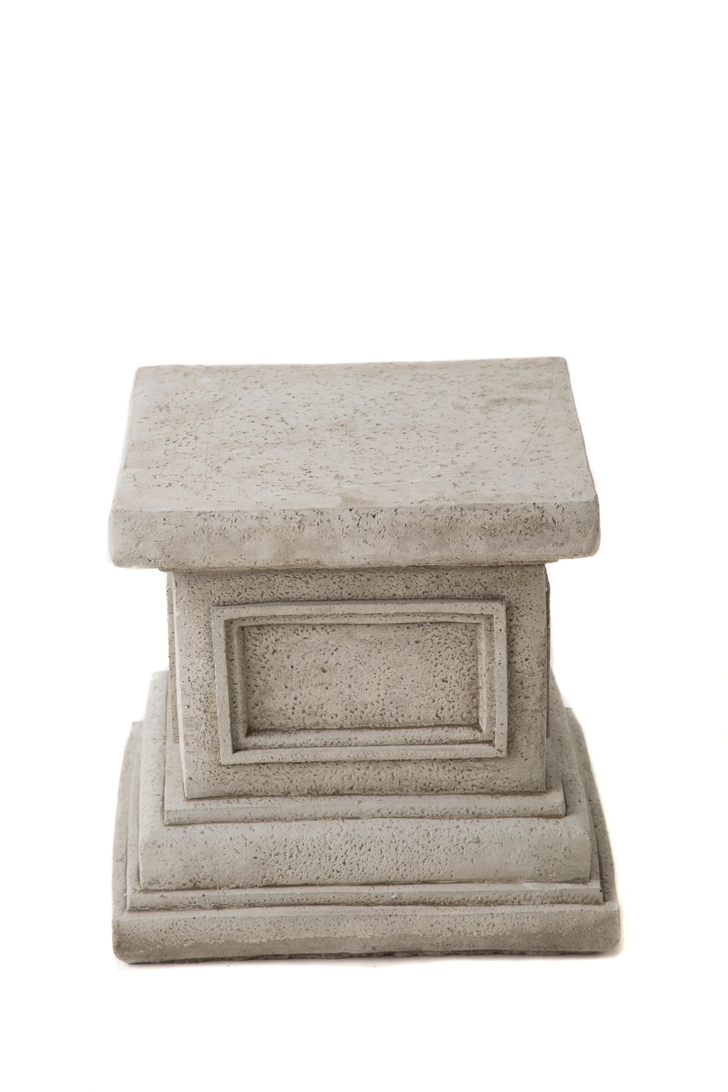 Plain Square Plinth - Stone