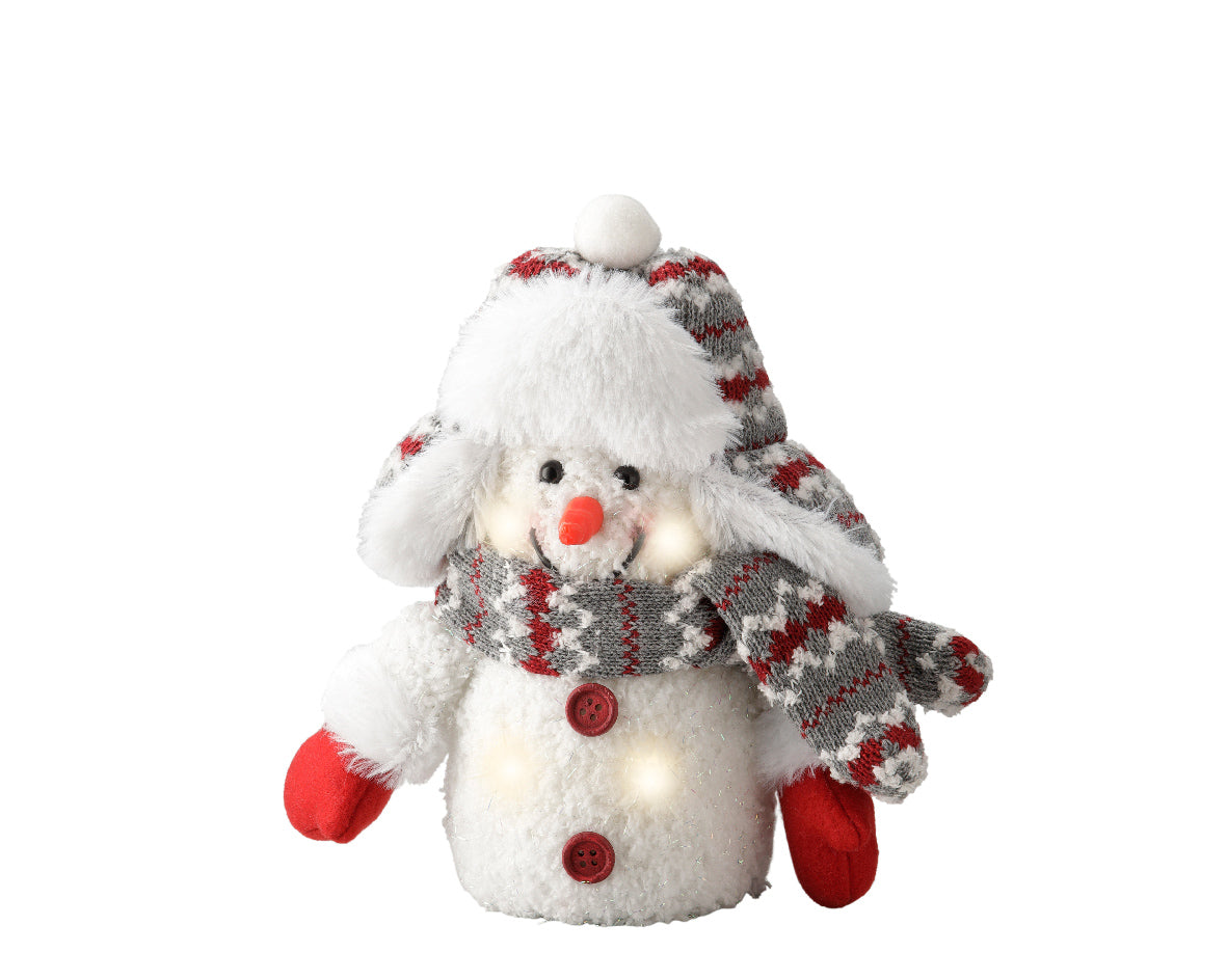 Led Snowman 15Cm