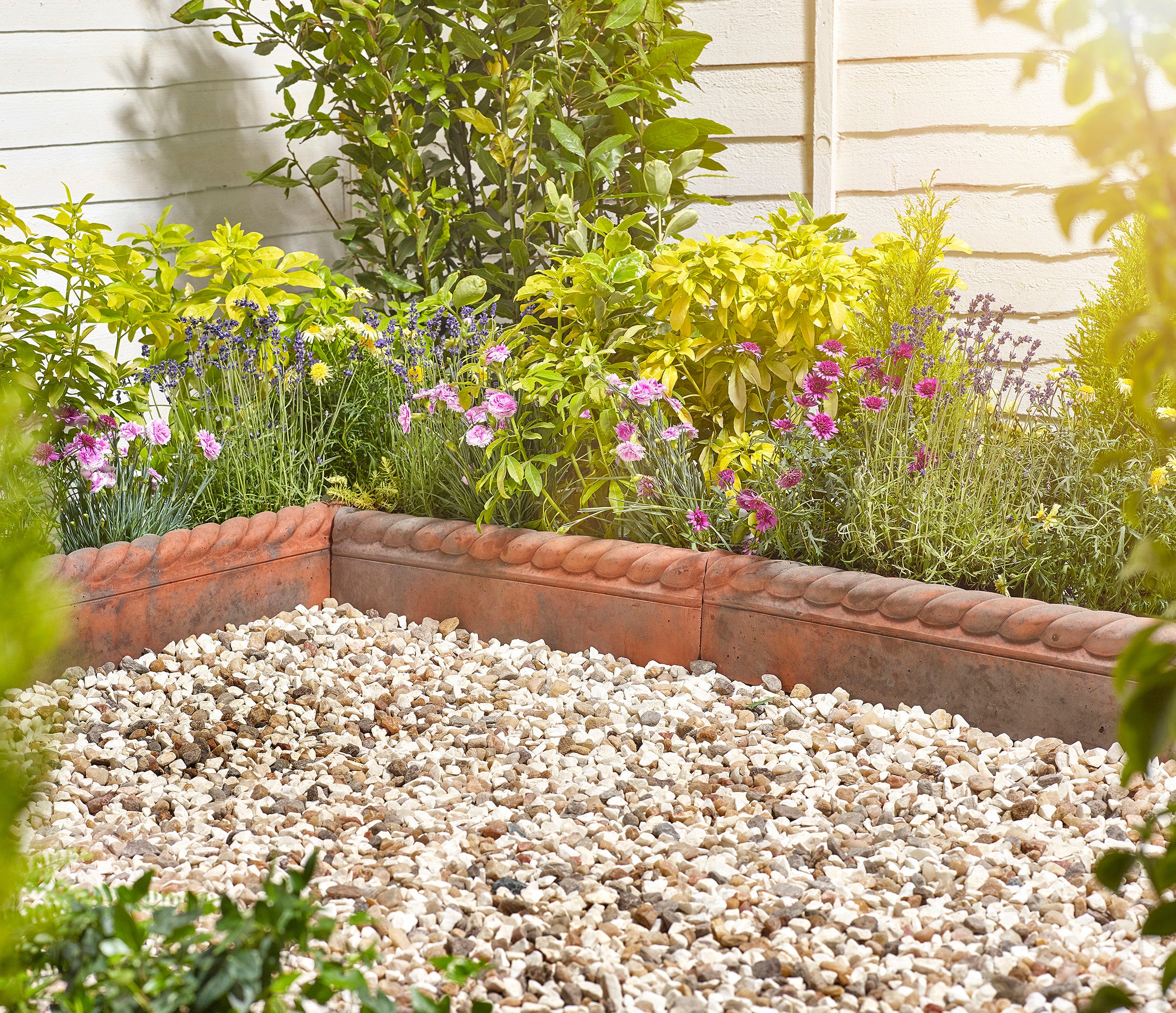 Full Rope Top Edging Rustic Red – Azure Garden Centre