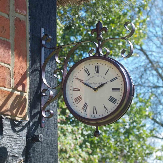 Marylebone Station Clock Thermometer 8In