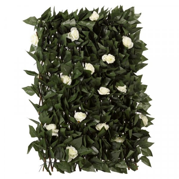 White Bloom Leaf Trellis 1.8Mx0.6M
