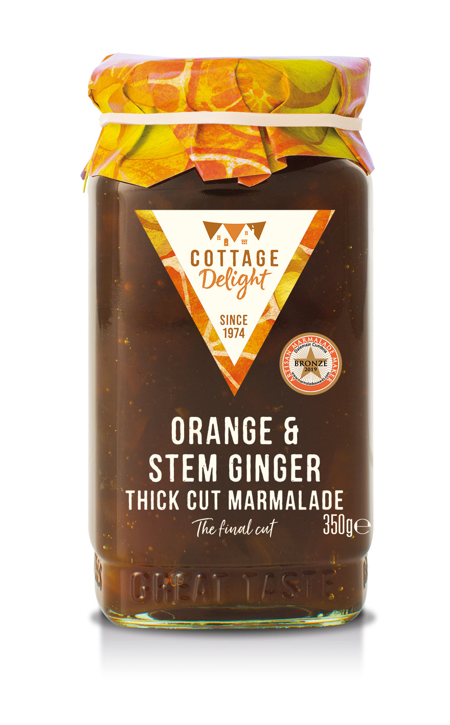 Orange Stem Ginger Thick Marmalade 350G