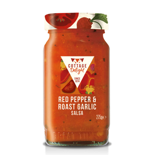 Red Pepper & Roast Garlic Salsa 275G