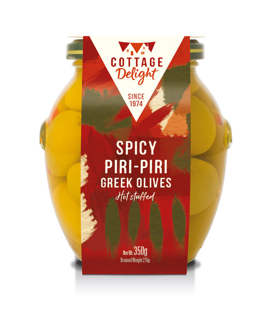 Spicy Piri-Piri Greek Olives 350G