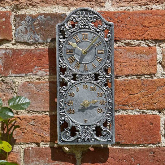 Westminster Wall Clock Thermometer