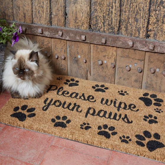 Decoit Wipe Your Paws Mat 75X45Cm