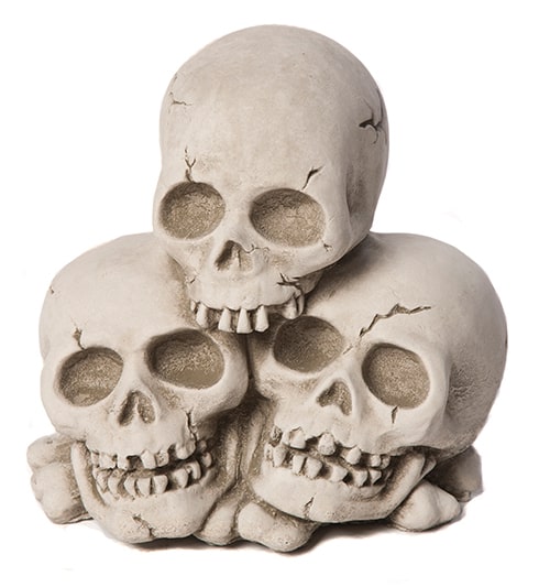 3 Skulls - Stone