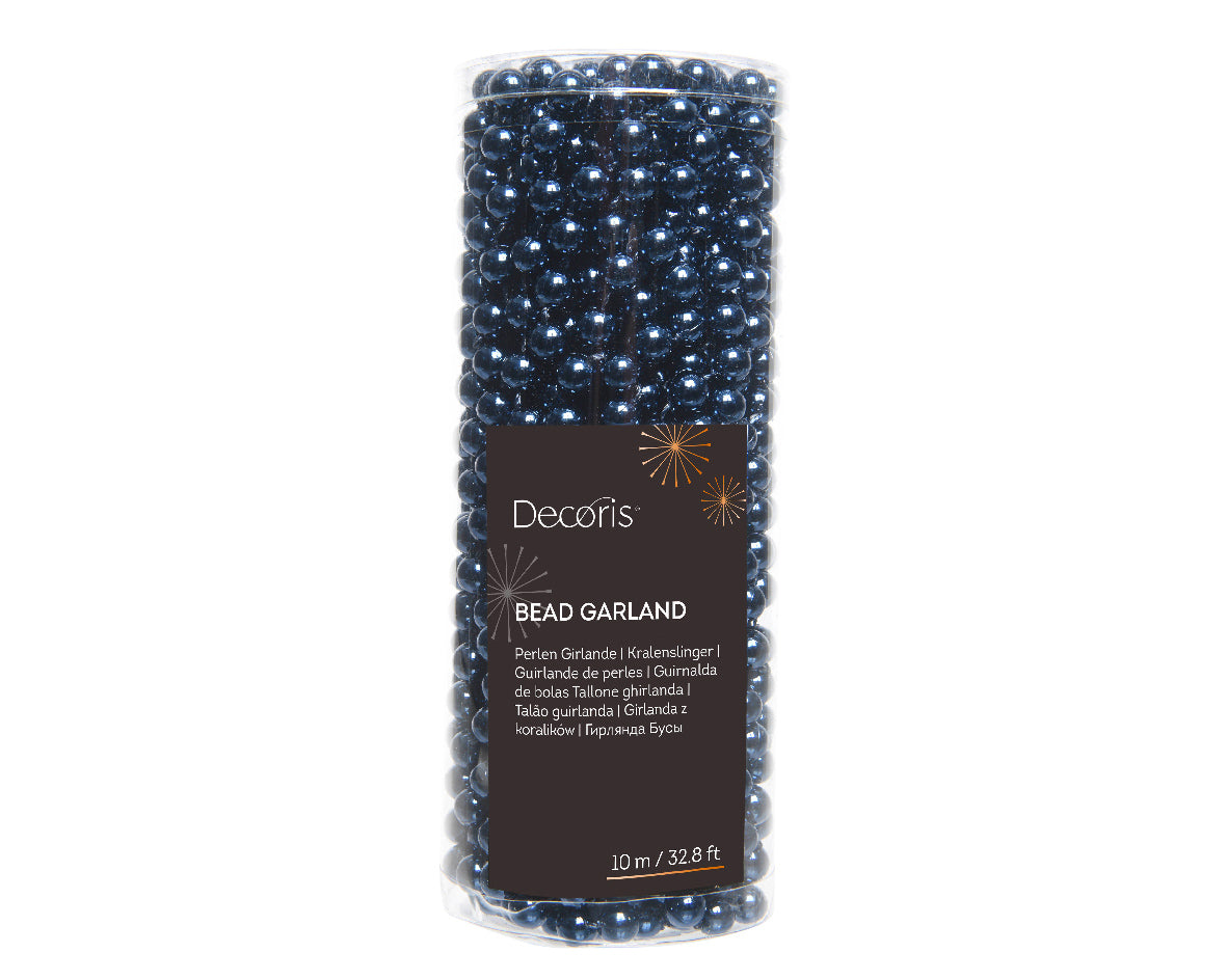 Bead Garland Night Blue 10M