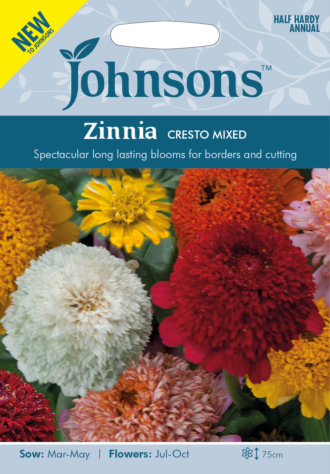 ZINNIA Cresto Mixed