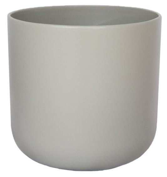 Lisbon Planter Light Grey D15Cm
