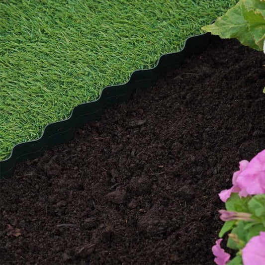 Plastic Lawn Edging 10Cmx10M