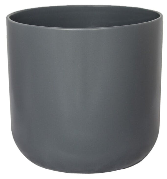 Lisbon Planter Charcoal D11.5Cm