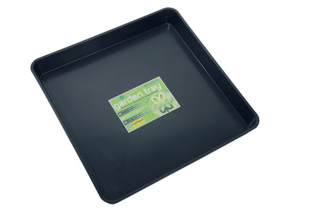 Value Square Garden Tray Black