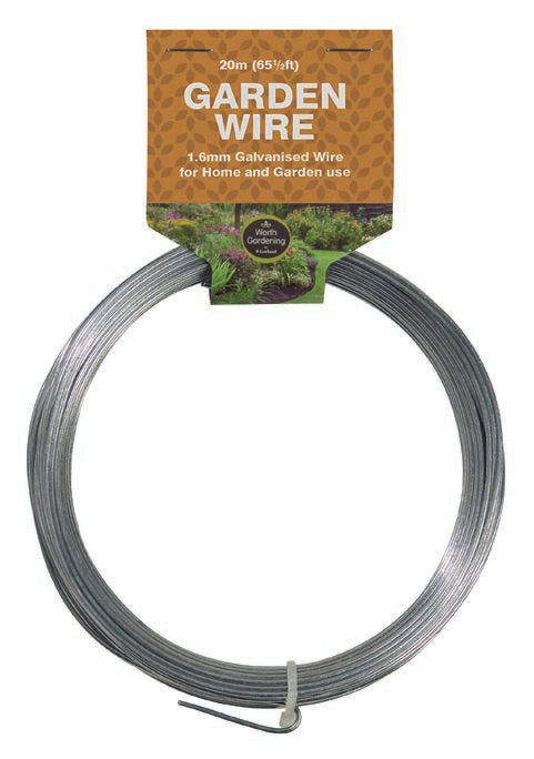 20m Garden Wire 1.6mm Galvanised