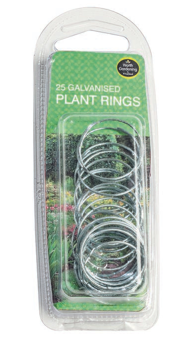 Galvanised Plant Rings 25Pk