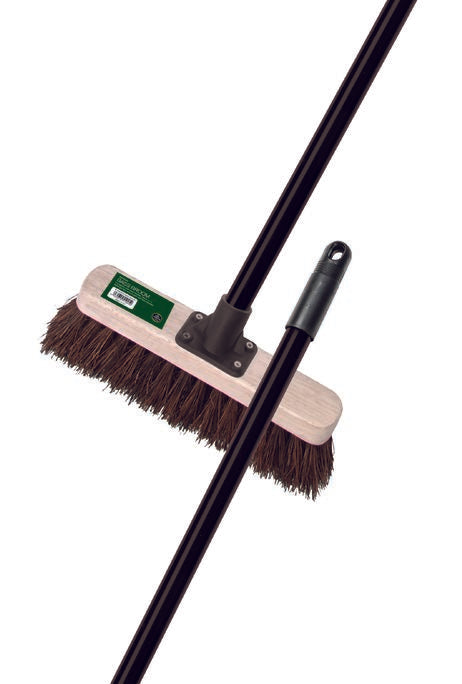 Bass Broom With Steel Handle 28cm