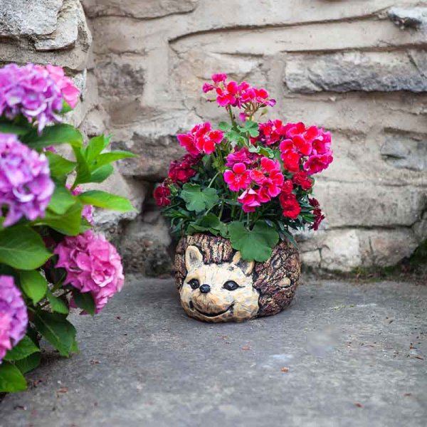 Woodland Hedgehog Planter