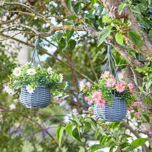 Basket Bouquet Meadow Hanging Basket