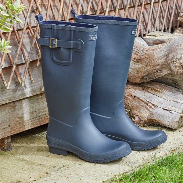 Classic Rubber Wellingtons Navy 4