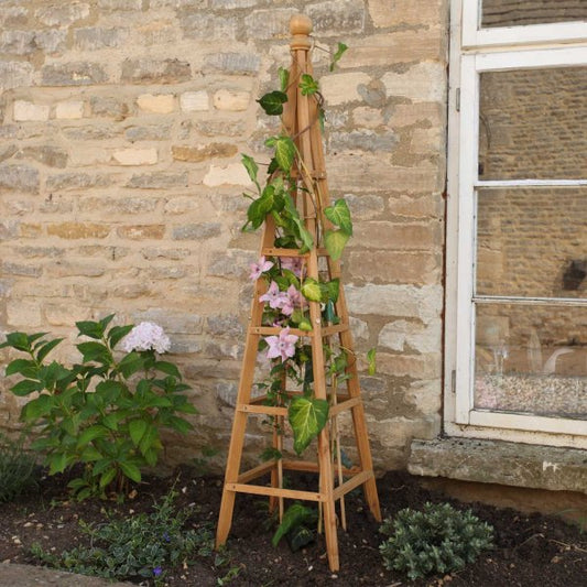 Large Woodland Obelisk Tan 1.9M