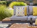 Chevron Orange Scatter Cushion