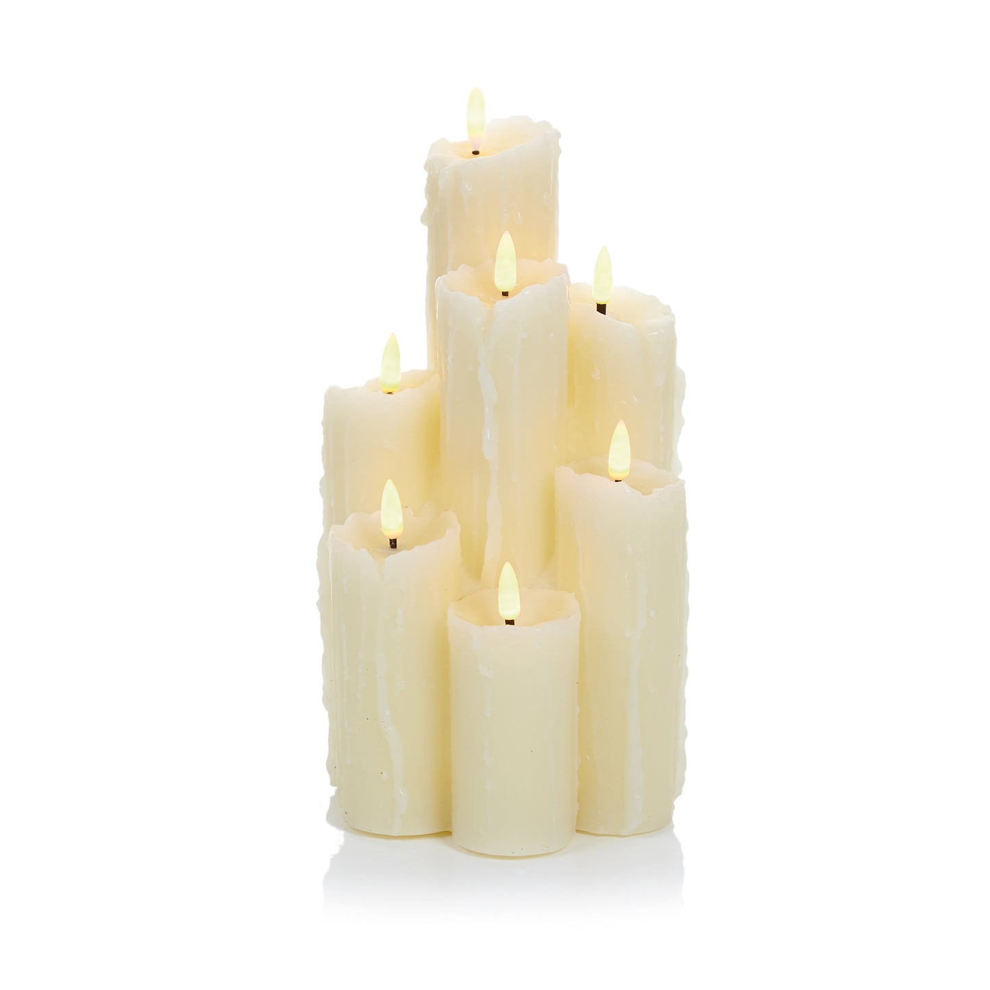 7Pce Flickabright Candle