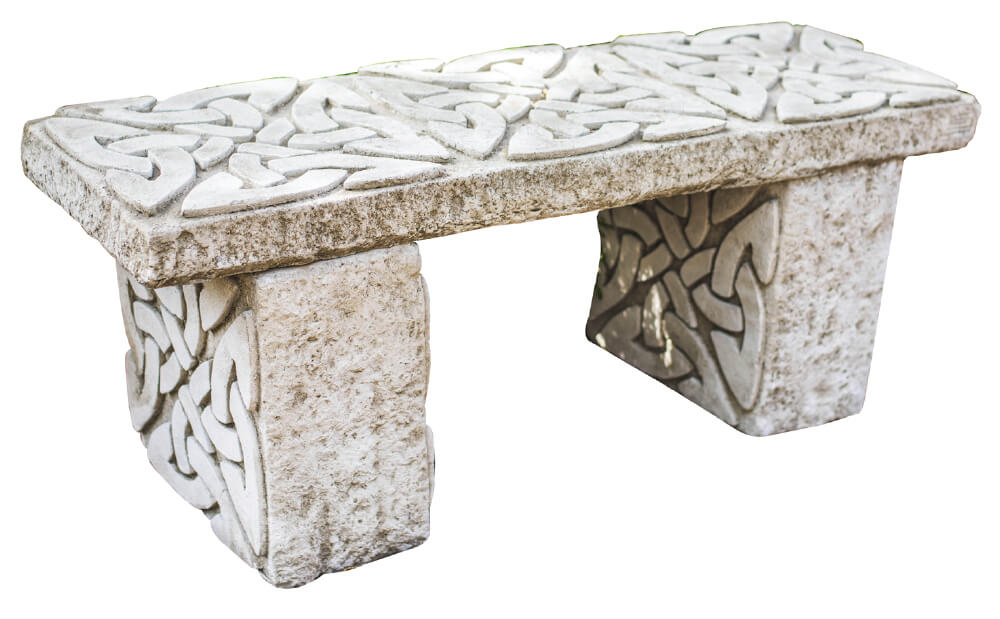 Celtic Bench - Stone