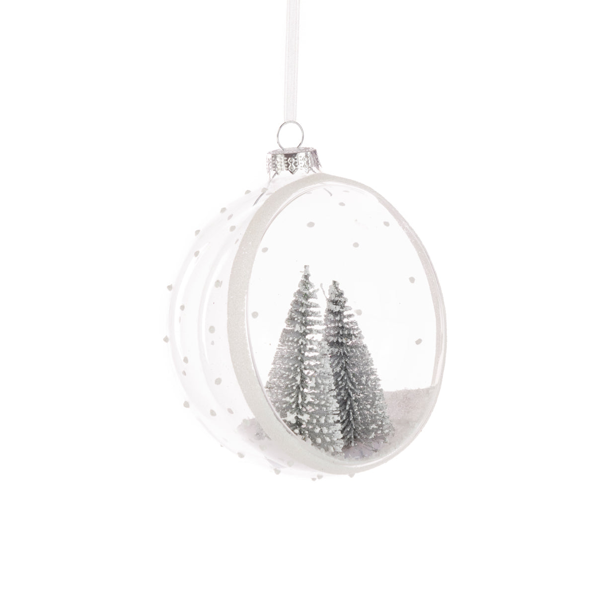 Glass Katie Tree Bauble 10Cm