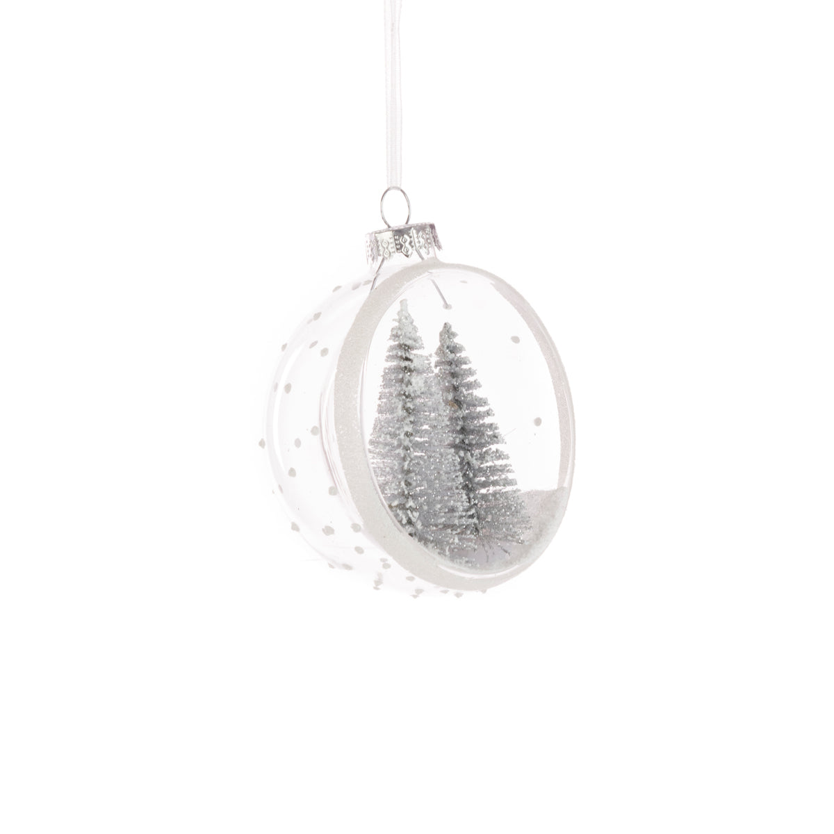 Glass Katie Tree Bauble 8Cm