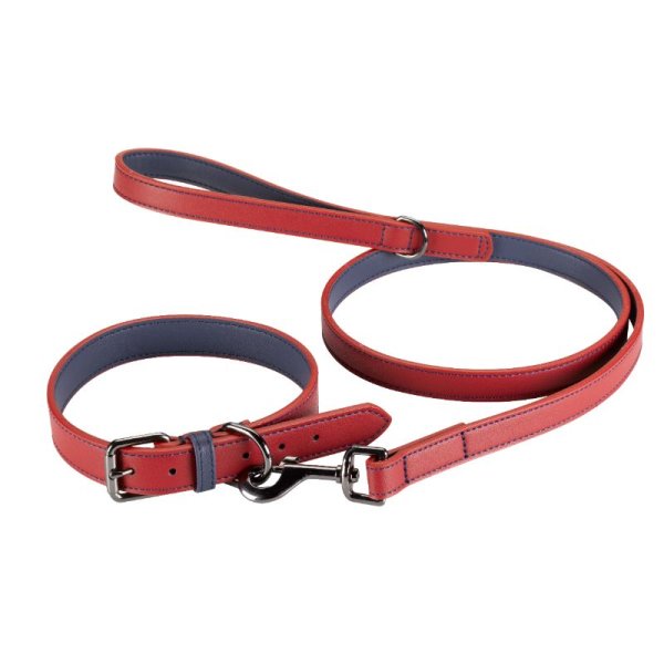 Ruby Luxe Leather Lead