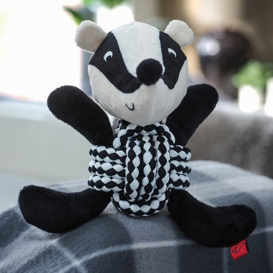 Rope Ball Badger Playpal