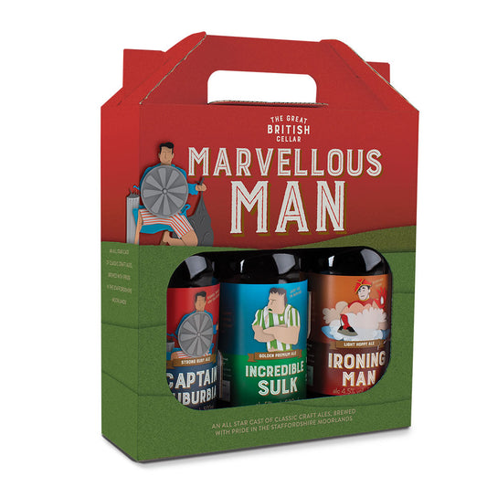 Marvellous Man 3Pk