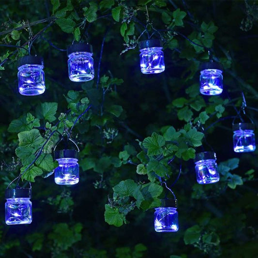 Firefly Opal Jar String Lights Set Of 10