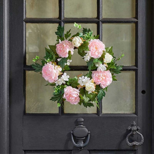 Wreath Peony Whirl 40Cm