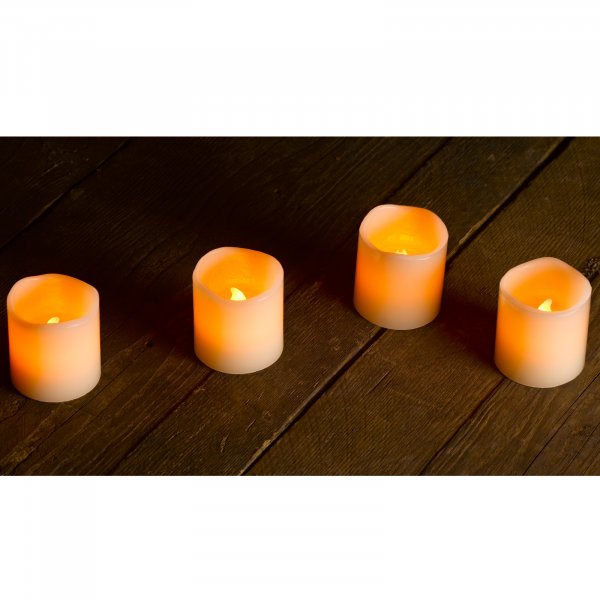 Flamelessled Candle 4 Pk