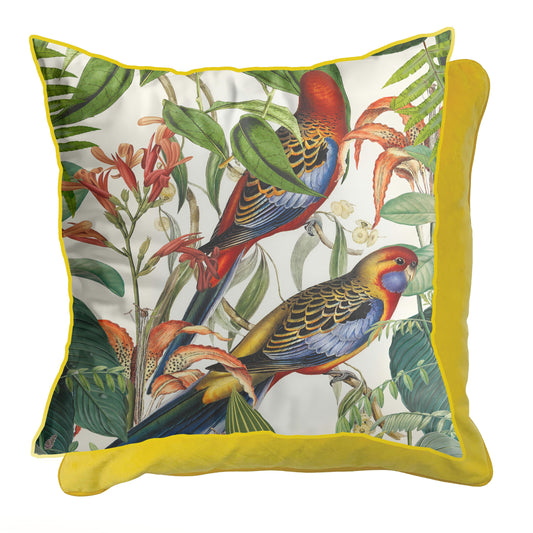 Cushion Exotic Jungle Bird