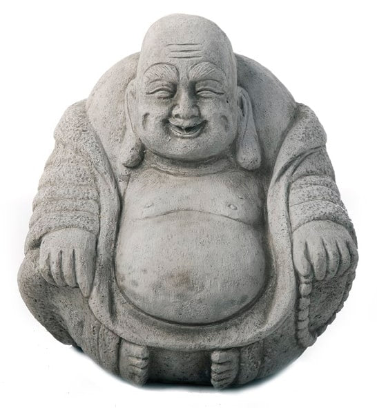 Giant Happy Buddha - Stone