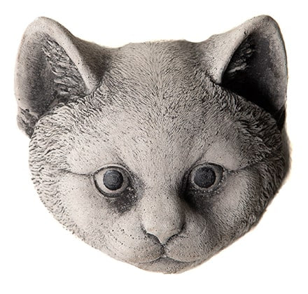 Small Cat Plaque - Stone