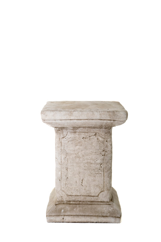 Giant Square Plinth - Stone