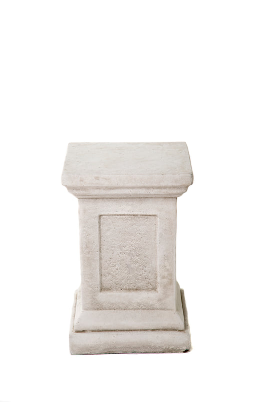 Medium Square Plinth - Stone
