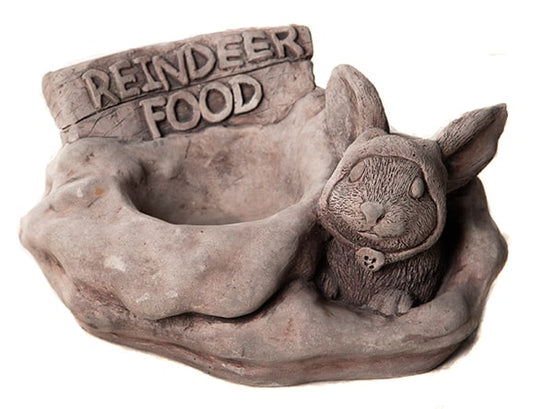 Reindeer Food Pot - Stone