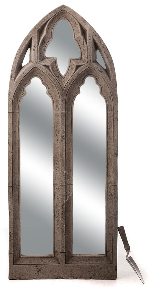 Large Gothic Mirror - Stone