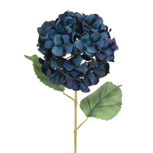 Luxury Hydrangea Dark Blue 68Cm