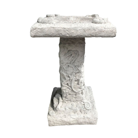 Jurassic Bird Bath - Stone