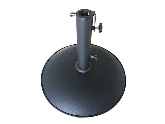 Concrete Parasol Base Black 15Kg