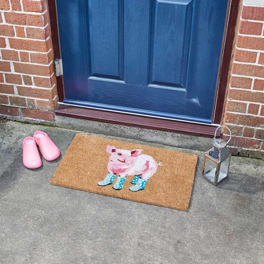 Decoir  Pig In Wellies Mat 45X75Cm