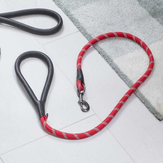 Primo Reflective Dog Lead Ruby 120X1.2Cm