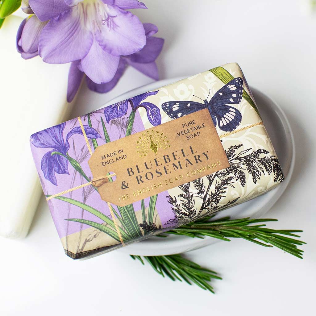 Anni Bluebell and Rosemary Soap
