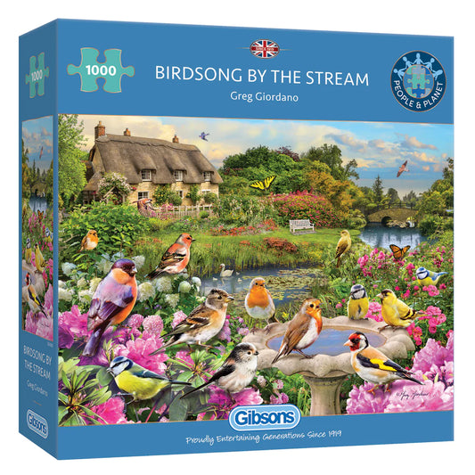 Birdsong By The Stream 1000Pce